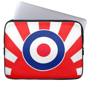MOD Target Roundel Sunburst Style Laptop Sleeve