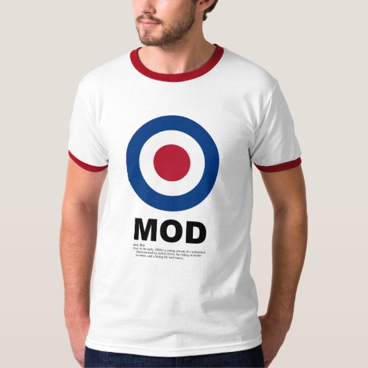 Mod Target T-Shirt (Voorkant)
