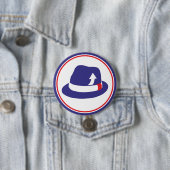 Mod Trilby Ronde Button 7,6 Cm (In situ)