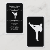 mod vechtkunst visitekaartje (Voorkant / Achterkant)