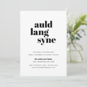 Mod Wish | Invitation du réveillon du Nouvel An (Debout devant)