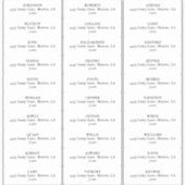 MOD YELLOW TULP BRUILOFT ADRESETIKETTEN STICKER (Voorkant)