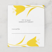 MOD YELLOW TULP WEDDING (Buitenkant ongevouwen)
