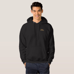 Modder duiken heren zwarte hoodie zak