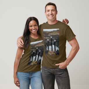 Modder duiken vrouwen bruin T-shirt