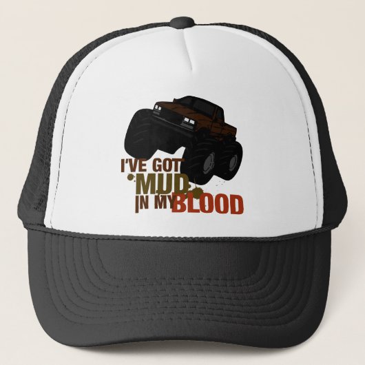 modder in mijn bloed trucker pet (Voorkant)