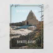 Modderbaksteengebouw, Bahariya Oasis, Egypte Briefkaart (Voorkant)