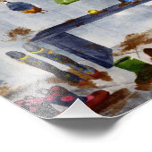 Modderkamerprint Foto Afdruk (Hoek)