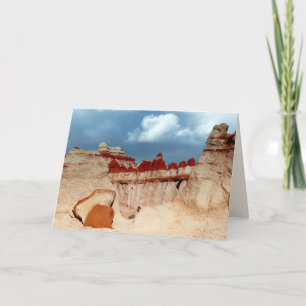 Modderkoppen kandelaar, leeg Wenskaart Kaart