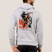 Modderwaanzin | MANNEN Hoodie (Achterkant)