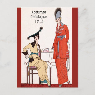 mode 1913 briefkaart