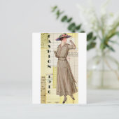 mode 1916 briefkaart (Staand voorkant)