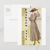 mode 1916 briefkaart (Voorkant / Achterkant)