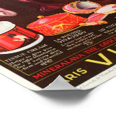 Mode 1923 Beauty Ad Woman Makeup Poster (Hoek)