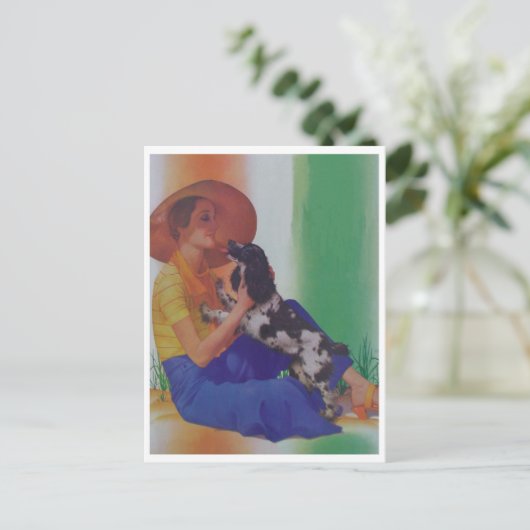 Mode 1933 Briefkaart (Staand voorkant)