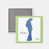 Mode 1934 Magnet (Recto/Verso)