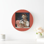 mode 1950 foto grote klok (Huis)