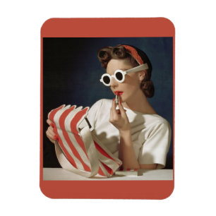 mode 1950 foto magneet