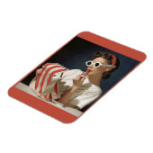 mode 1950 foto magneet (Linkerzijde)