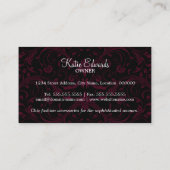 Mode Accessoire en juwelen Visitekaartje (Achterkant)