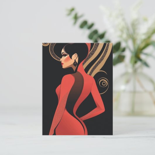 MODE-ACHTIG #2 BRIEFKAART (Staand voorkant)