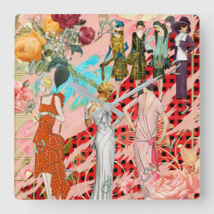  Mode Acrylwandklok Vierkante Klok