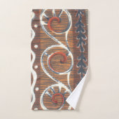 Mode africaine Edgy Couleurs Art traditionnel Desi (Serviette à main)