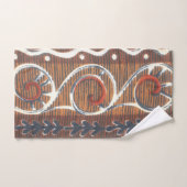 Mode africaine Edgy Couleurs Art traditionnel Desi (Serviette à main)