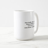 Mode Agent Immobilier Activé sur Tasse à Café Cade (Devant droit)