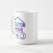 Mode Agent Immobilier Activé sur Tasse à Café Cade (Devant gauche)