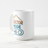 Mode Agent Immobilier Activé sur Tasse à Café Cade (Devant gauche)