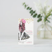 Mode Apparel Cosmetics Salon Visitekaartje (Staand voorkant)