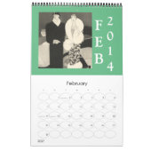 Mode art. deco Adverteren agenda 2014 Kalender (Feb 2027)