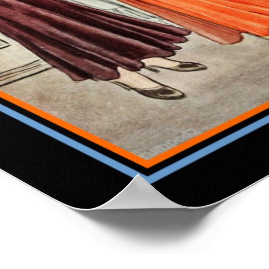 Mode Art déco Imprimer 16 x 20 (Coin)