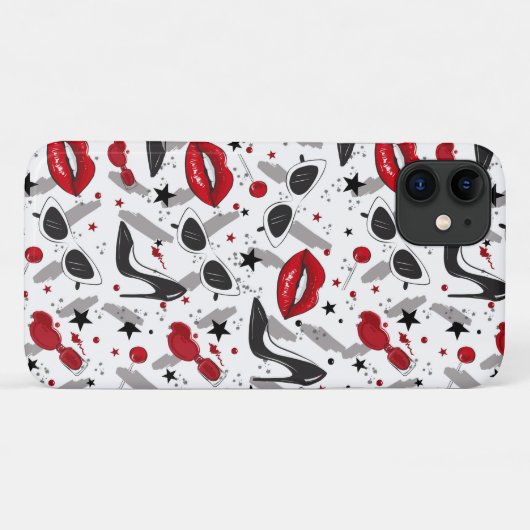 Mode Beauty Phone Case (Achterkant (horizontaal))