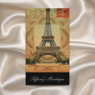 mode beauty stijlvolle Paris Eiffeltoren Visitekaartje