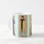 Mode beker koffiemok (Voorkant links)