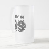 Mode Birthday Beer Mug Fabriqué en 89 Typographie  (Devant gauche)