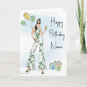 Mode Birthday Kaart
