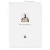 Mode Bord ~ Card French Historical Love (Achterkant)