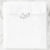 MODE BRIDAL & SOIR - Autocollant (Sac)
