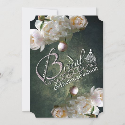 MODE BRIDAL & SOIR - Invitation d'événement (Devant)
