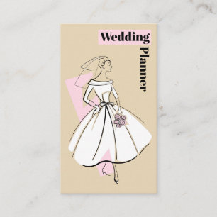 Mode Bride Neutral Wedding Planner Visitekaartje