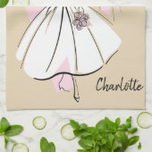 Mode Bride Neutrale Groep keukenhanddoek (Gevouwen)