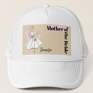 Mode Bride Neutrale Groep Moeder van de Bride Trucker Pet
