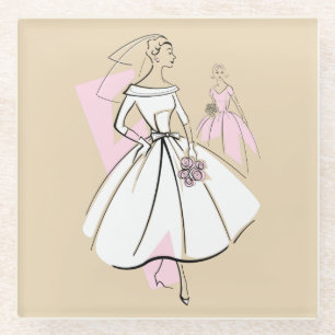 Mode Bride Neutrale Groep onderzetter glas