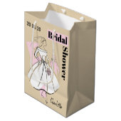 Mode Bride Neutrale Groep Vrijgezellenfeest medium Medium Cadeauzakje (Voorkant Gekanteld)