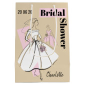 Mode Bride Neutrale Groep Vrijgezellenfeest medium Medium Cadeauzakje (Achterkant)