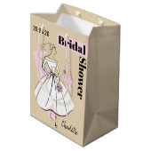 Mode Bride Neutrale Groep Vrijgezellenfeest medium Medium Cadeauzakje (Achterkant Gekanteld)