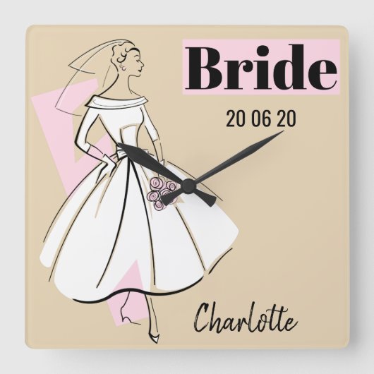 Mode Bride Neutrale klok van de Bride (Voorkant)